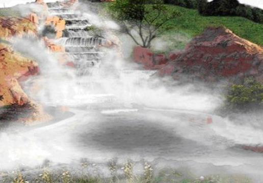 旅游風(fēng)景區(qū)的人造霧是怎么噴出來的？
